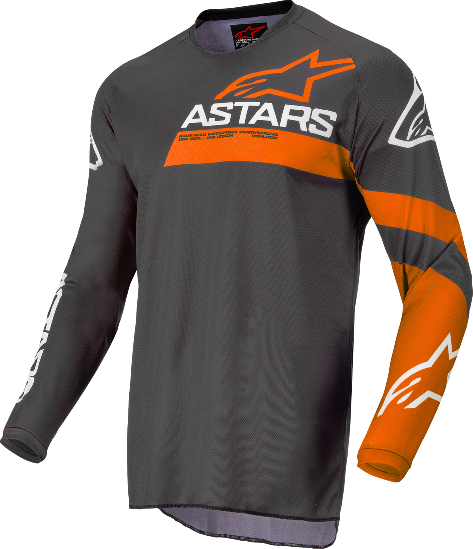 ALPINESTARS Fluid Chaser Jersey Anthracite/Coral Fluo Md 3762422-1794-M