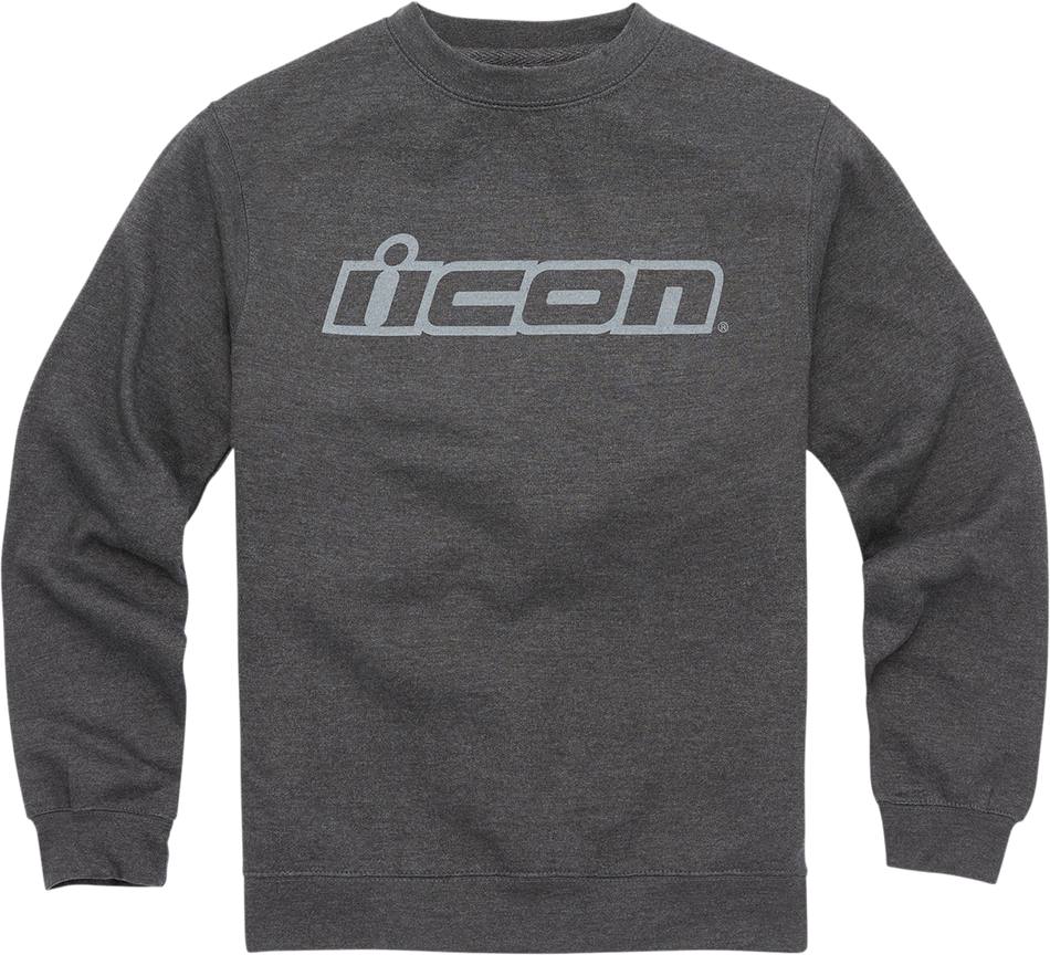 ICON ICON Slant™ Crewneck Sweatshirt - Charcoal - Large 3050-5838