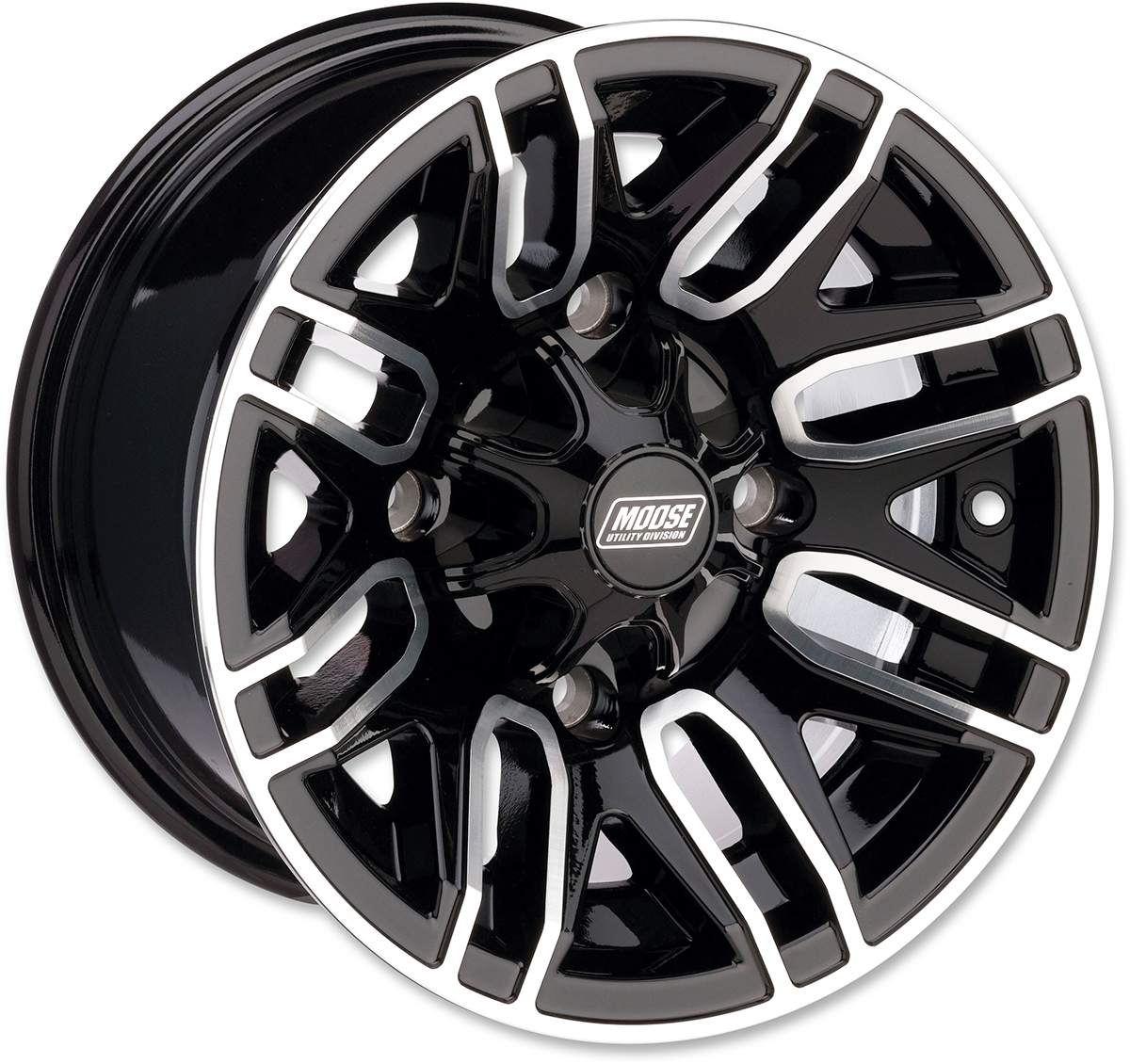 MOOSE UTILITY Wheel - 112X - Rear - Black - 14x8 - 4/110 - 4+4 112M148110GBMF4