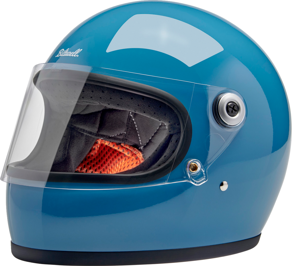 BILTWELL Gringo S Helmet - Gloss Dove Blue - Medium 1003-165-503