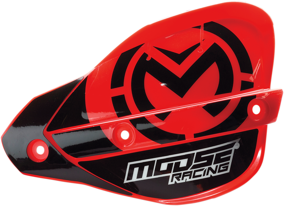 MOOSE RACING Handshields - Replacement - Enduro - Red 0635-1469