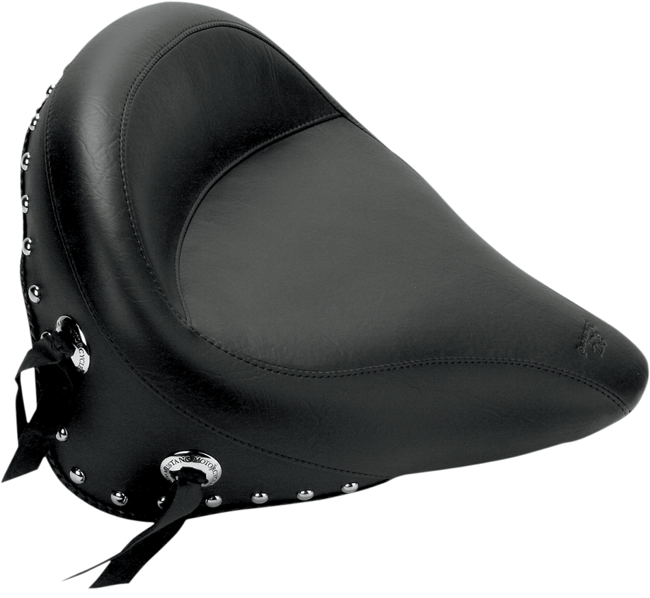 MUSTANG Wide Studded Solo Seat - FXST '00-'05 75094