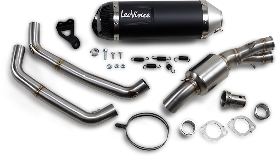 LEOVINCE LV One Evo Black Edition Exhaust MT-07/XSR 700/FZ-07  14251EB