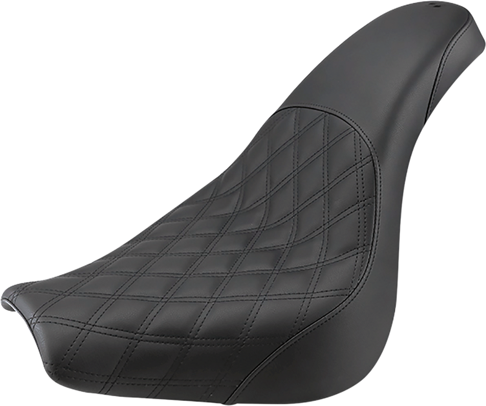 SADDLEMEN Profiler Seat - Front Lattice/Rear Smooth - Black - FXBR/S 818-31-149