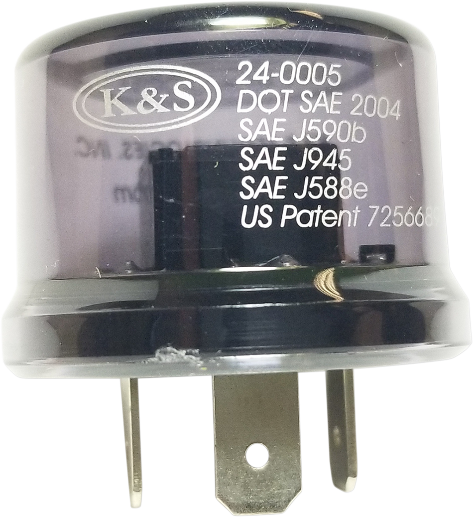 K&S TECHNOLOGIES Flasher Relay - IC Type 24-0005
