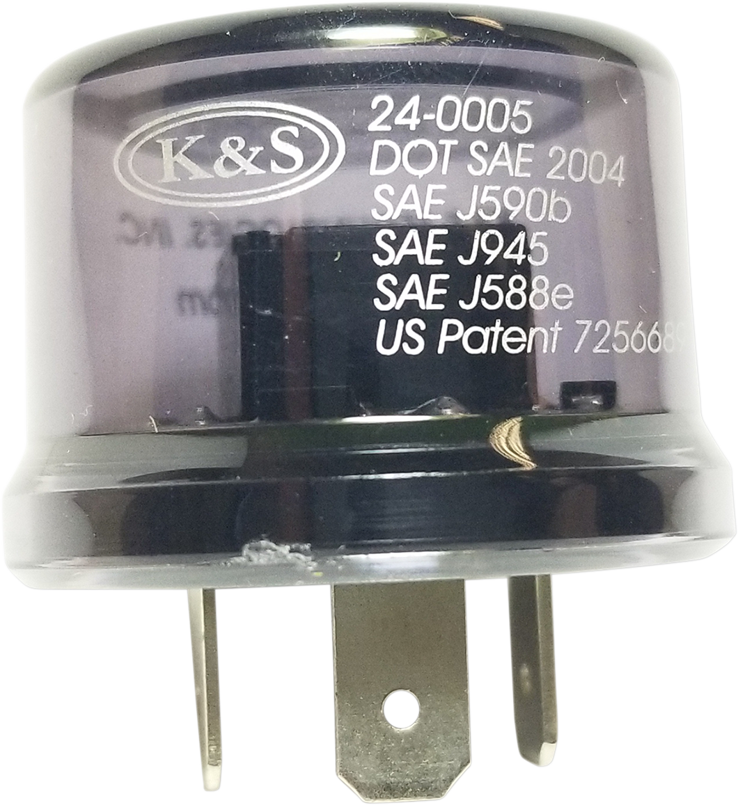 K&S TECHNOLOGIES Flasher Relay - IC Type 24-0005