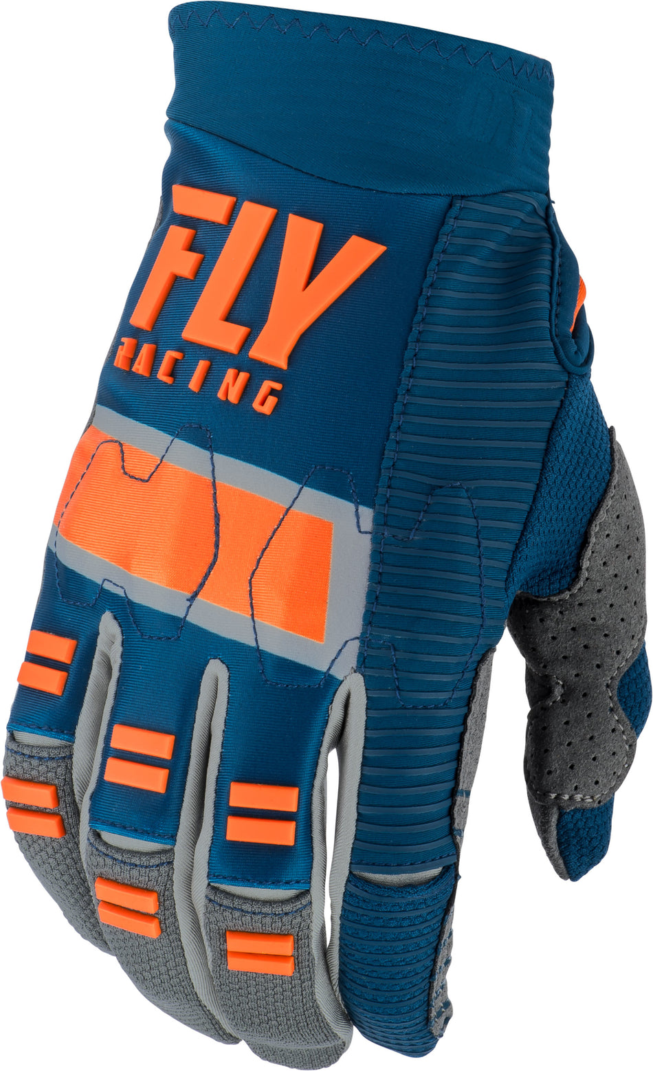 FLY RACING Evolution Dst Gloves Navy/Grey/Orange Sz 06 372-11106
