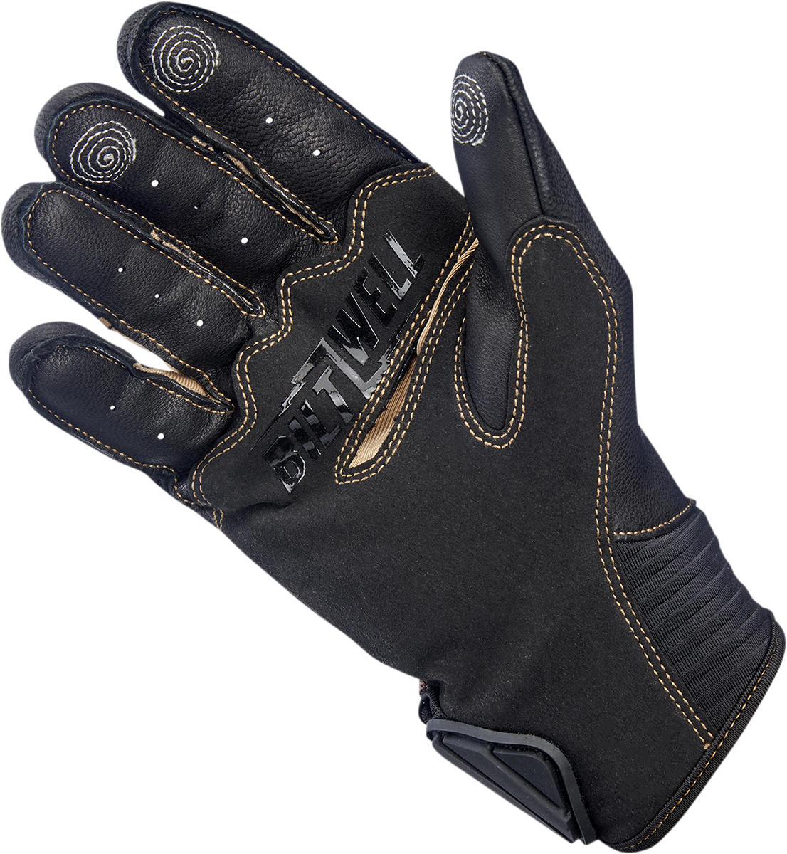 BILTWELL Bridgeport Gloves - Chocolate - Large 1509-0201-304