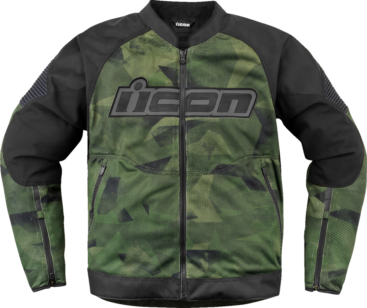 ICON Overlord3 Mesh™ Camo Jacket - Green - Small 2820-6705