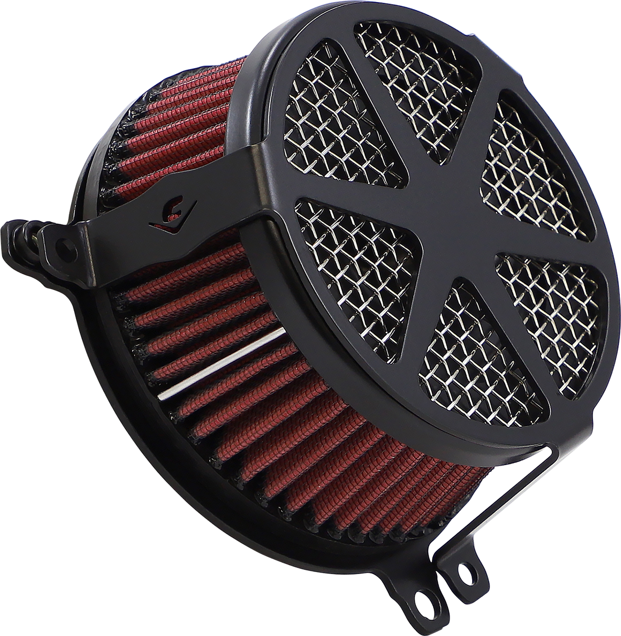 COBRA Spoke Air Filter - Black - Bolt 06-0267-04B-SB