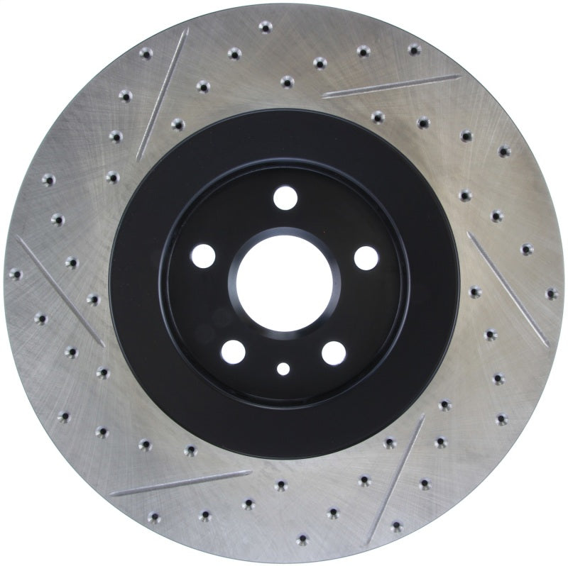 StopTech Drilled & Slotted Left Sport Brake Rotor for 2009 Cadillac CTS-V 127.62128L