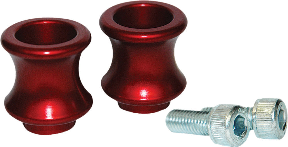 VORTEX Swingarm Spools 10mm Red Kaw SP402R