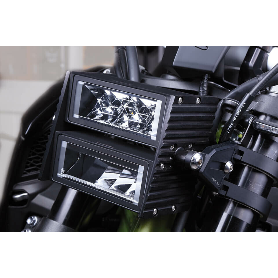 HIGHSIDER Wave Led Headlight Black 223-085