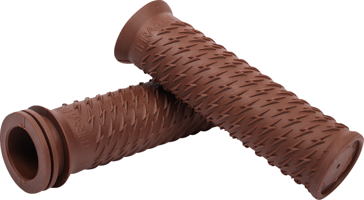 THRASHIN SUPPLY CO. Grips - Bolt - Brown TSC-2708-5