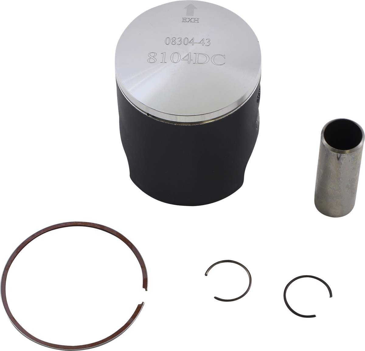 WOSSNER Piston Kit - YZ85 - 47.47 mm 8104DC