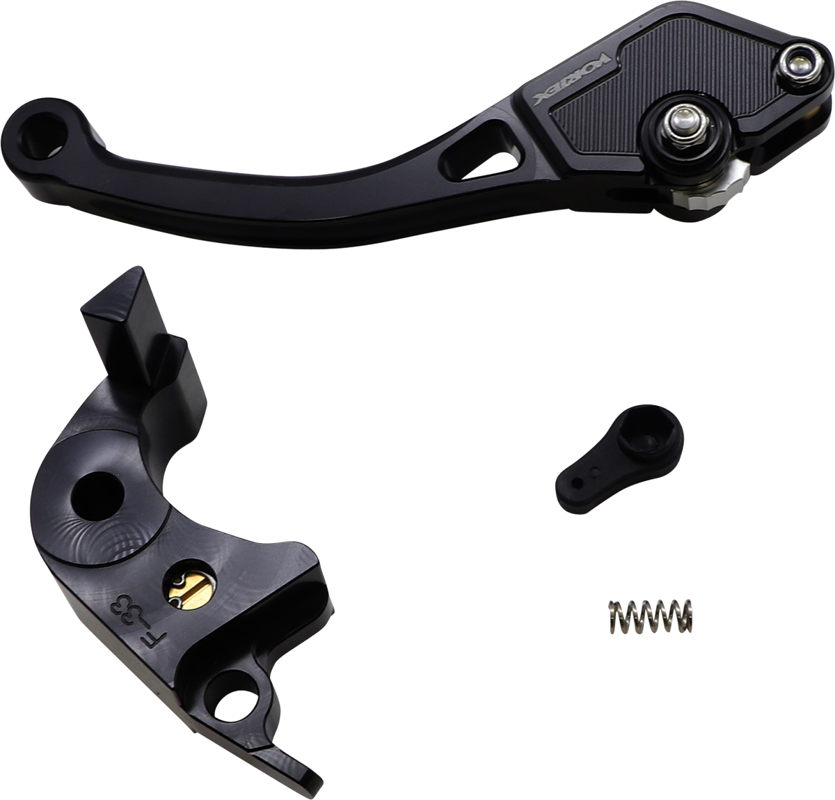 VORTEX Brake Lever - Short - Black LVB164