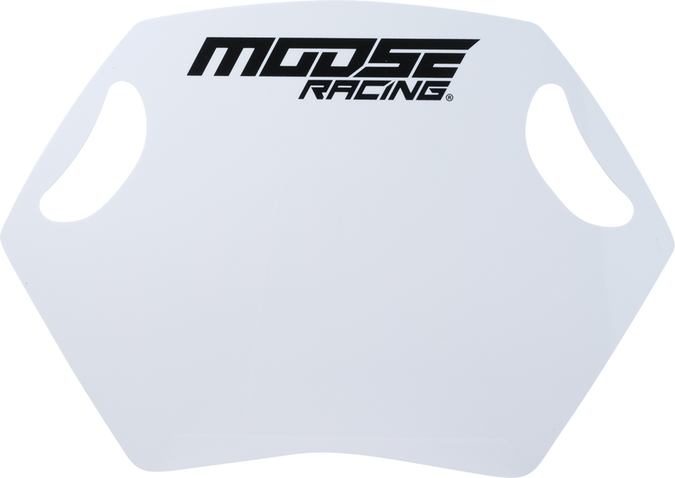 MOOSE RACING Pit Board - Black/Orange 8982600005