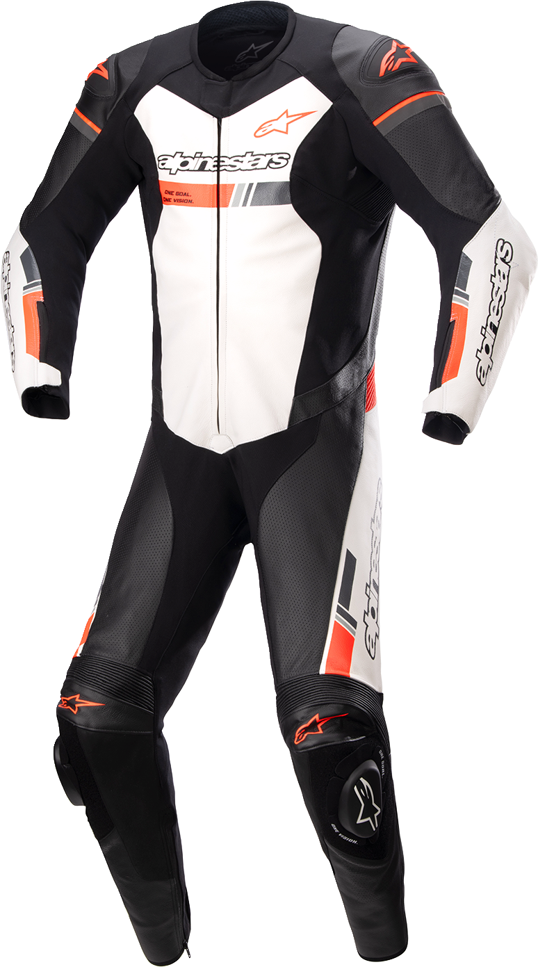 ALPINESTARS GP Force Chaser 1-Piece Suit - Black/White/Red - US 40 / EU 50 3150321-1231-50