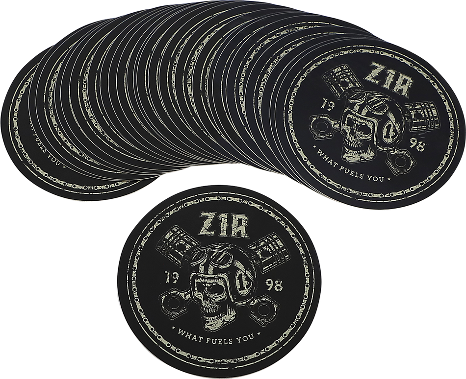 Z1R Z1R Sticker - 3 x 3 - 25 Pack 4320-2480
