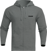 THOR Formula Zip-Up Fleece Sweatshirt - Heather Gunmetal - Small 3050-6663