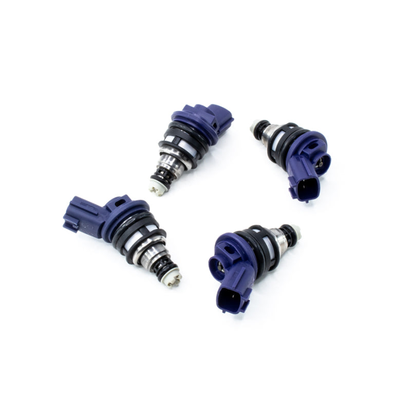 DeatschWerks Nissan G20 / SR20 / 240sx SR/KA 550cc Side Feed Injectors 01J-00-0550-4