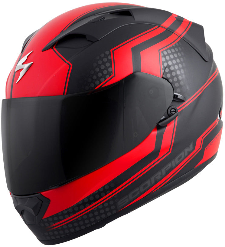 SCORPION EXO Exo-T1200 Full Face Helmet Alias Red Lg T12-1015