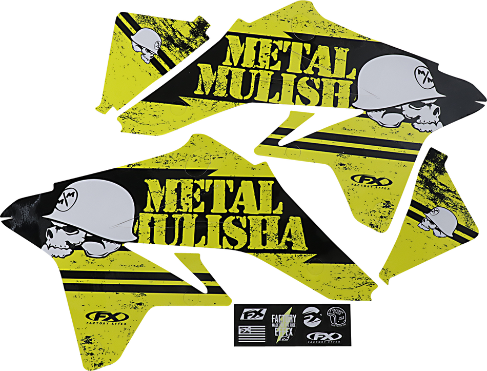 FACTORY EFFEX Metal Mulisha Graphic Kit - Suzuki 23-11422