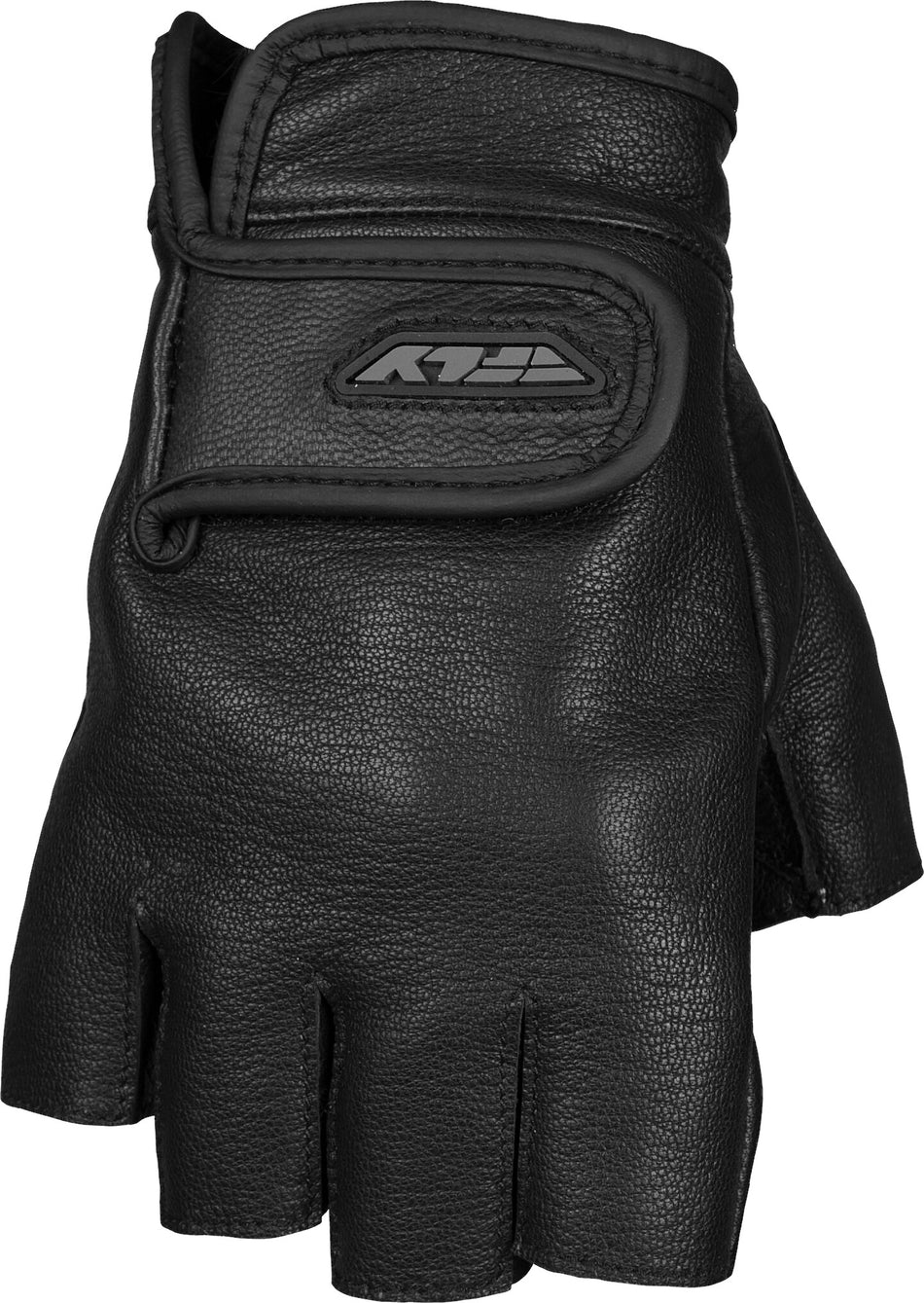 FLY RACING Half-N-Half Fingerless Leather Gloves Lg #5884 476-0030~4