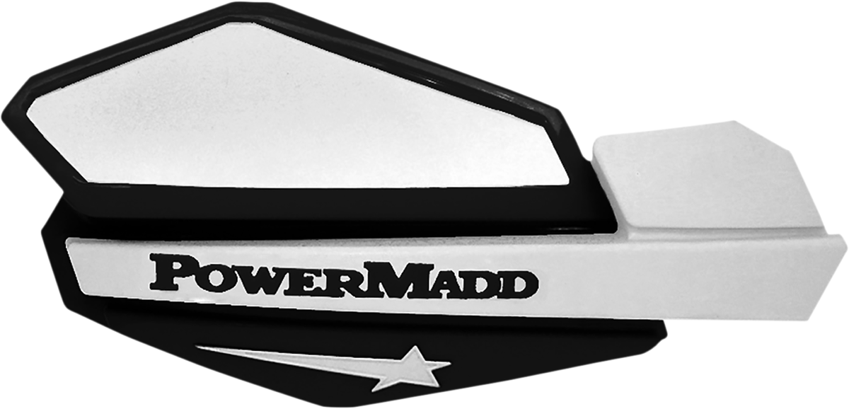 POWERMADD Handschützer - Schwarz/Weiß 34228 