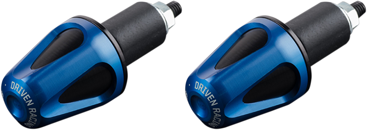 DRIVEN RACING Bar End Weight - Blue/Black DXB-BL