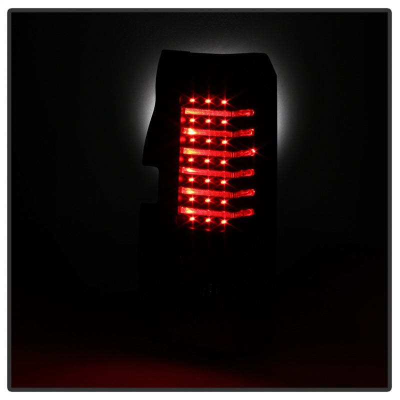 Xtune Hummer H3 06-09 ( Non H3T ) LED Tail Lights Black ALT-ON-HH306-LED-BK 5017697