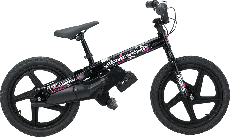 Kit gráfico para bicicleta eléctrica MOOSE RACING RS-16 - Agroid - Rosa X01-09101P 