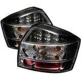 Spyder Audi A4 02-05 LED Tail Lights Black ALT-YD-AA402-LED-BK 5000026