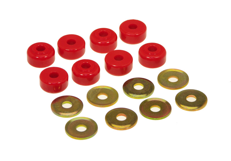 Prothane Universal End Link Bushings & Washers - 5/8 x 1 1/8 OD - Red 19-430