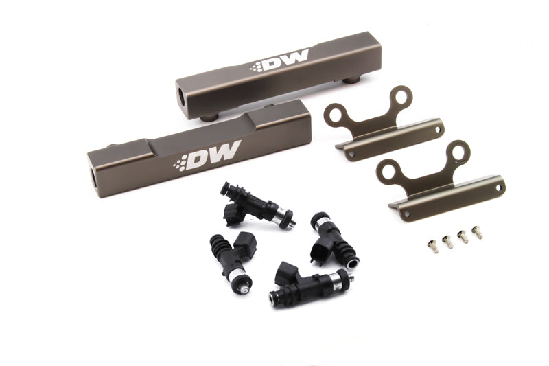 DeatschWerks 02+ Subaru WRX / 07+ STI/LGT Top Feed Fuel Rail Upgrade Kit w/ 750cc Injectors 6-102-0750