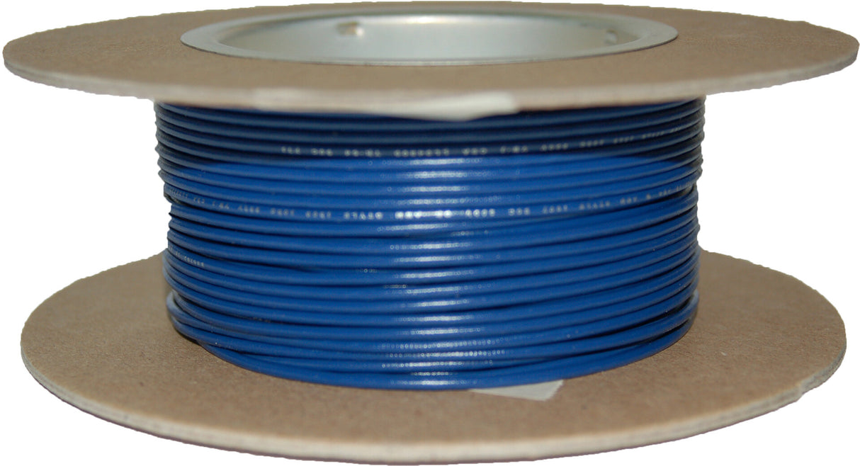 NAMZ CUSTOM CYCLE#18-Gauge Blue 100' Spool Of Primary WireNWR-6-100