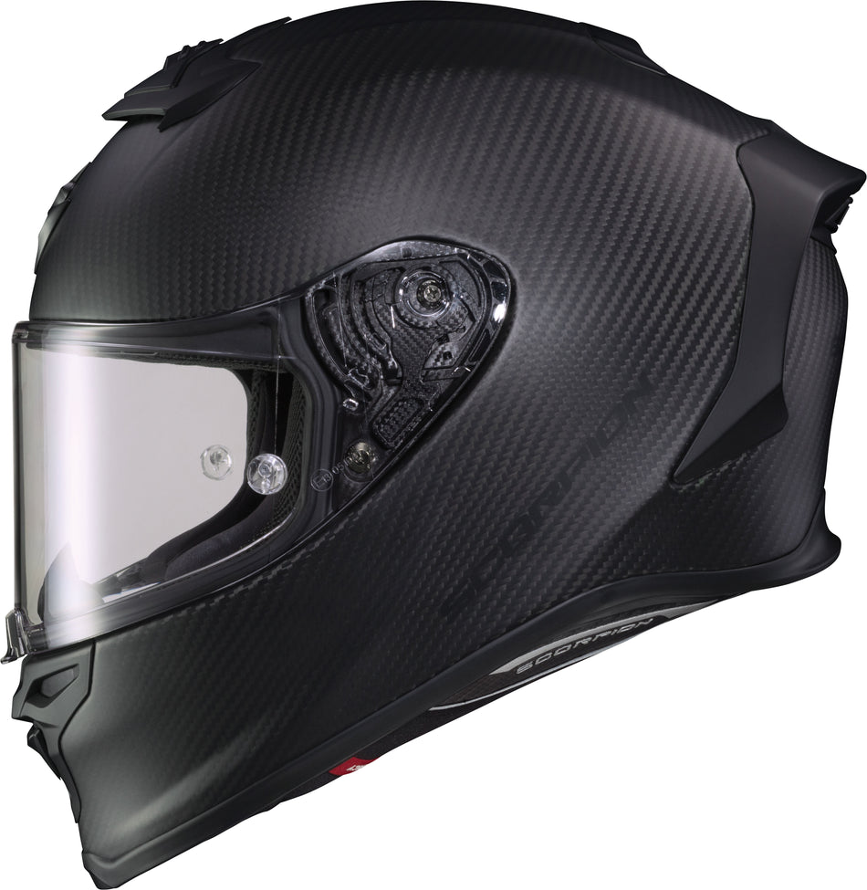 SCORPION EXO Exo-R1 Air Full Face Helmet Carbon Matte Black Xs R1C-0102