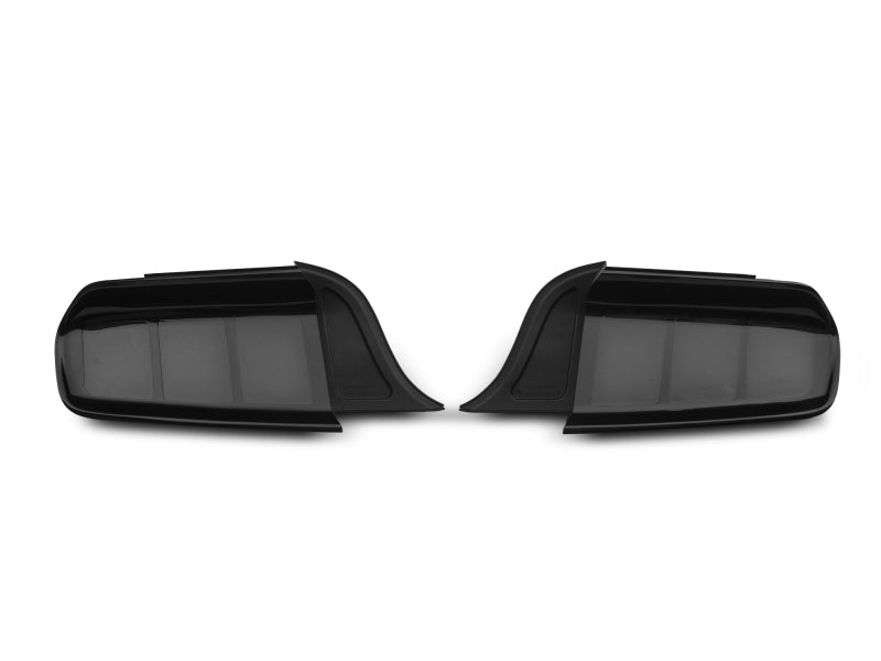 Raxiom 15-22 Ford Mustang Profile LED Tail Lights - Gloss Black Housing (Smoked Lens) 402183