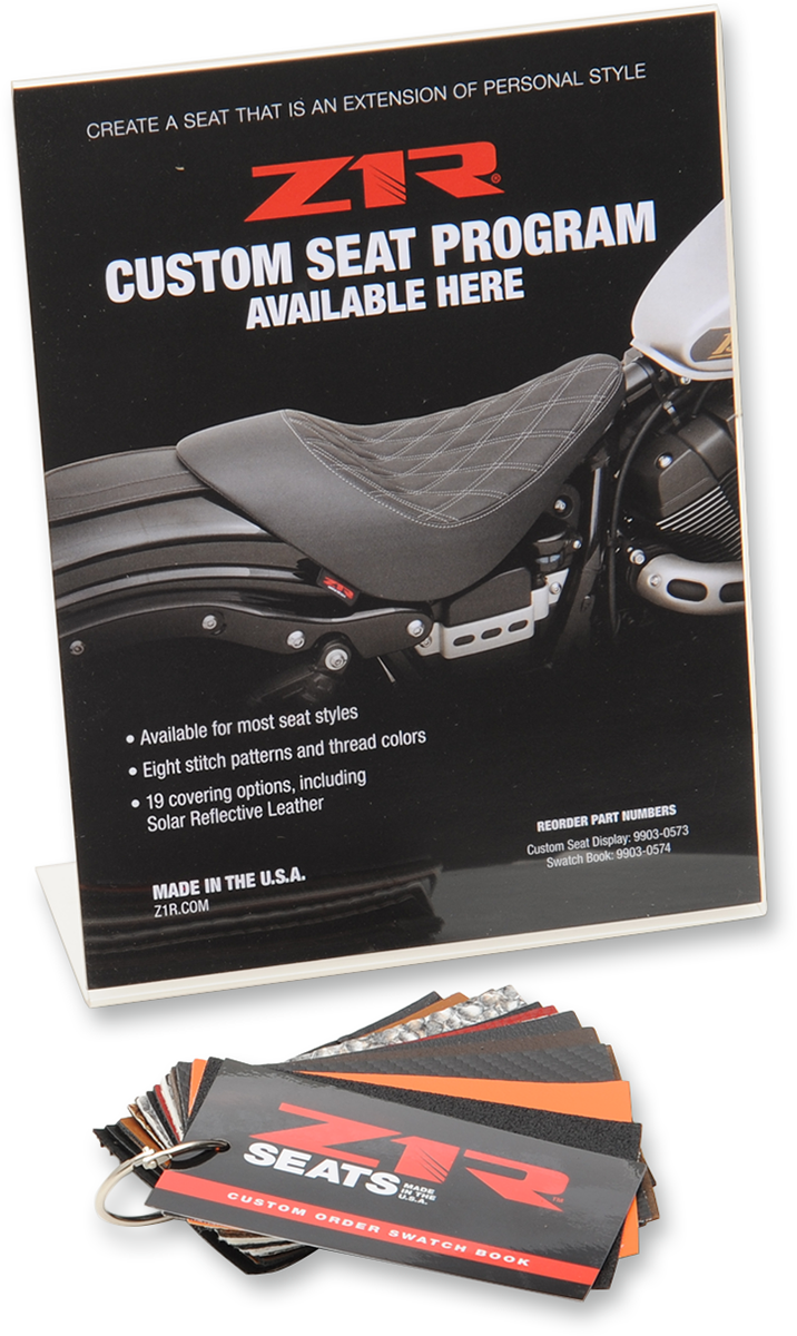 Z1R Seat Material Display 9903-0573