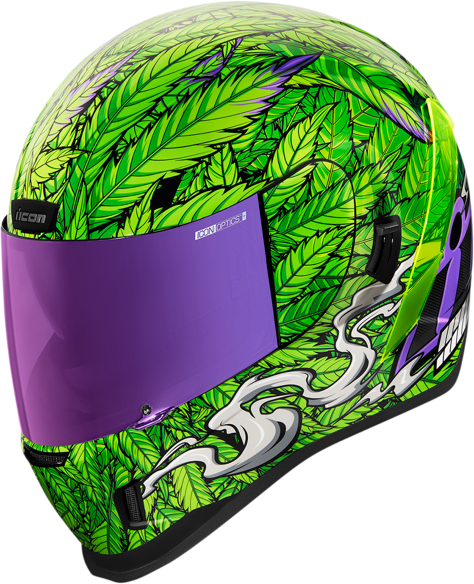 ICON Airform™ Helmet - Ritemind Glow™ - Green - 3XL 0101-14084