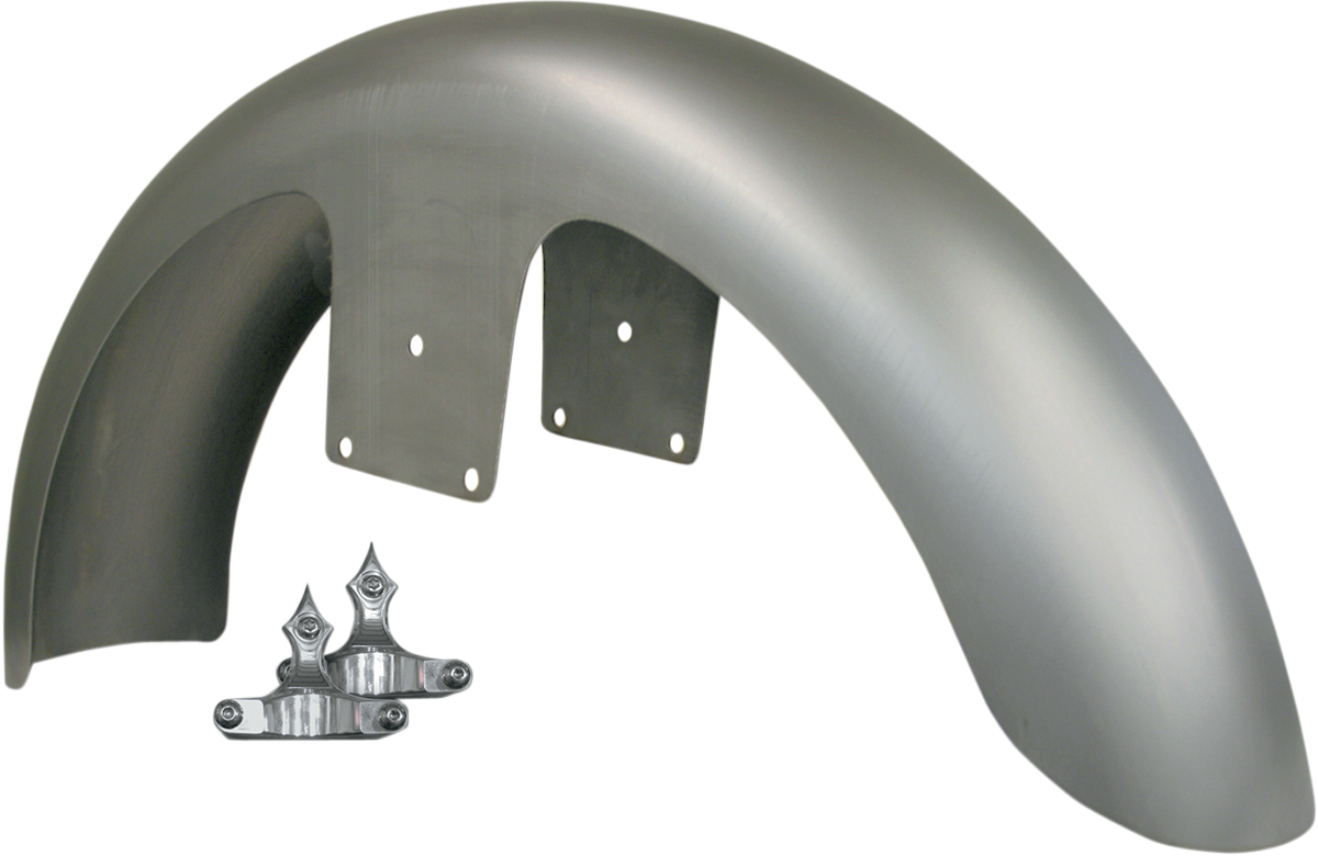 RC COMPONENTS Front Fender Kit with Chrome Adapter - For 21" Wheel RC140C