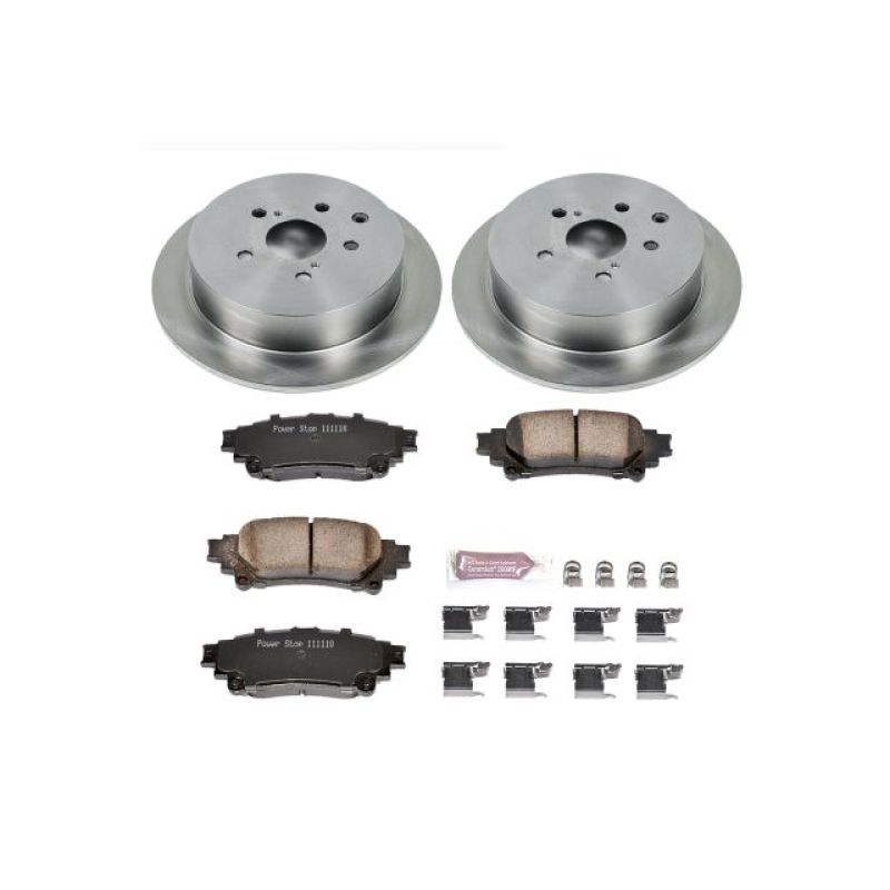 Power Stop 10-15 Lexus RX350 Rear Autospecialty Brake Kit KOE5864