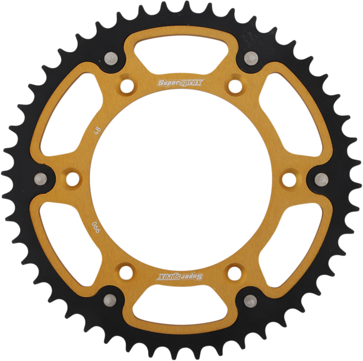 SUPERSPROX Stealth Rear Sprocket - 48 Tooth - Gold - Husaberg/Husqvarna/KTM RST-990-48-GLD