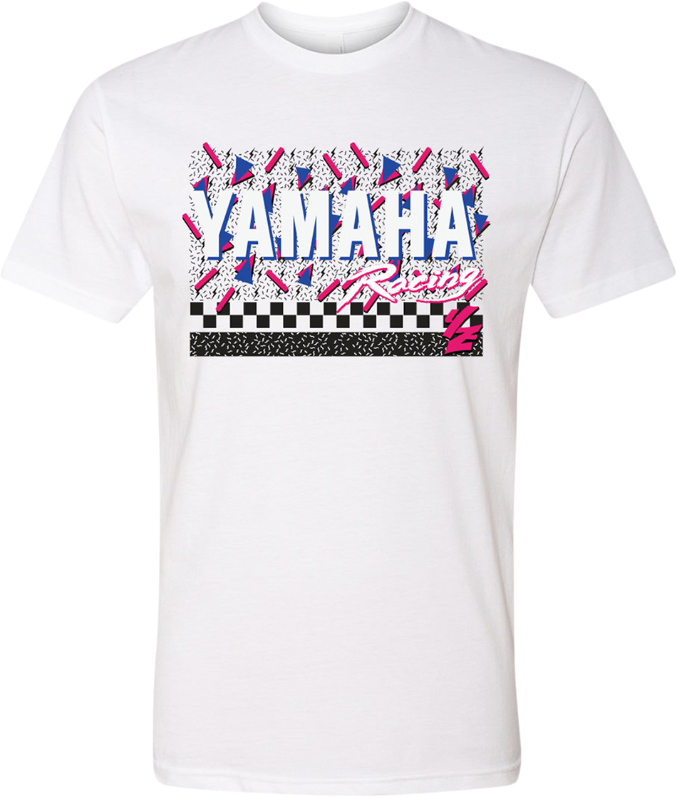 YAMAHA APPAREL Yamaha Confetti T-Shirt - White - 2XL NP21S-M1786-2X