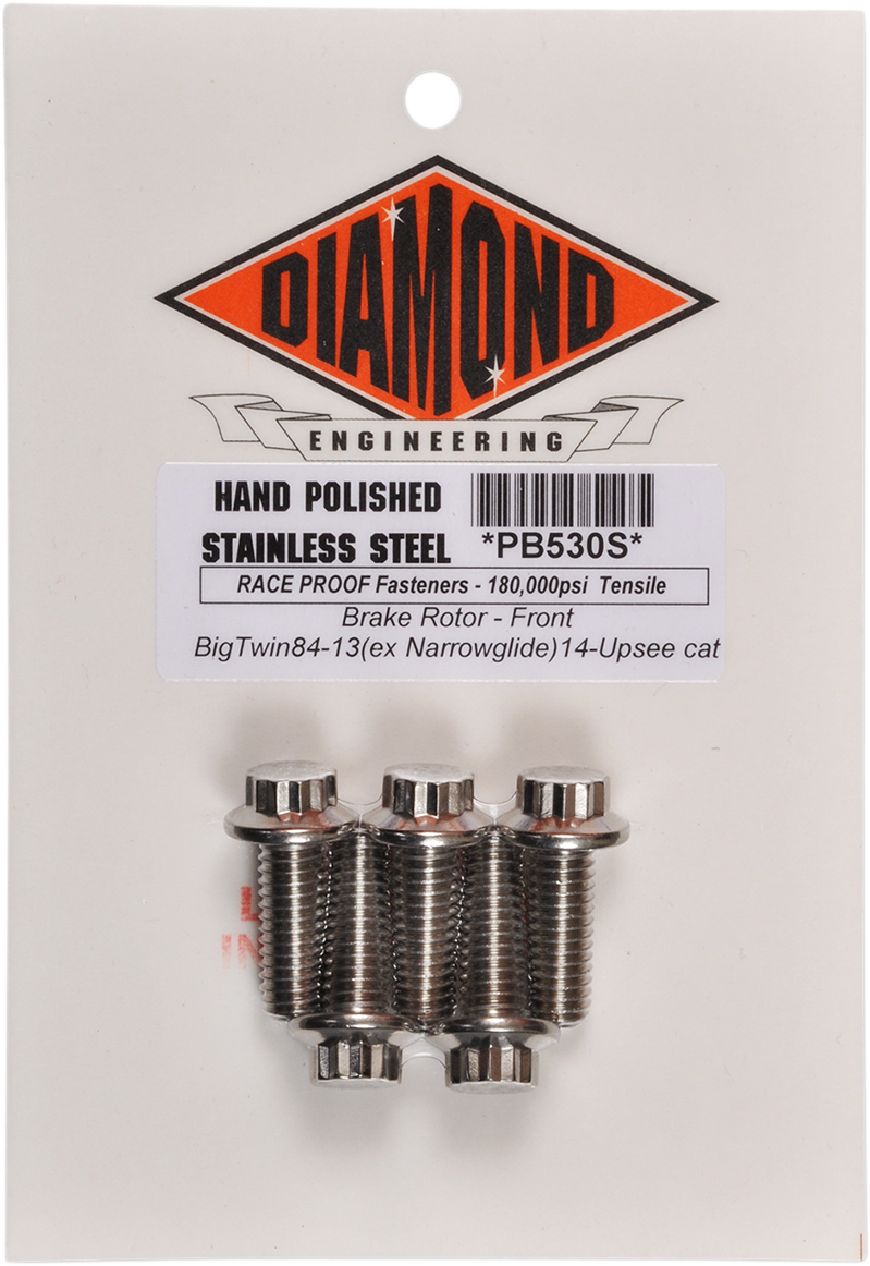 Kit de pernos - Rotor - Delantero PB530S de DIAMOND ENGINEERING 