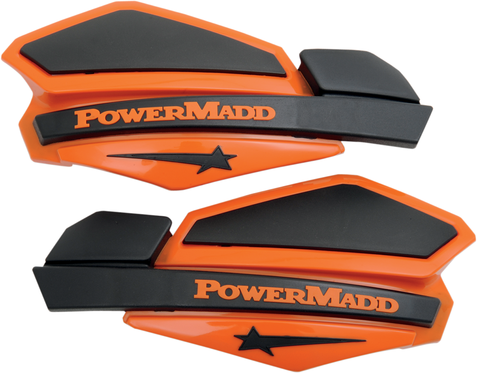 POWERMADD Handguards - Orange/Black 34205