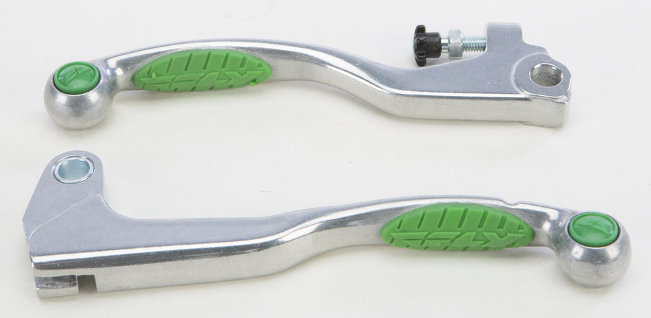 FLY RACING Grip Lever Set Green 204-013-FLY