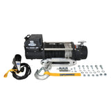 Superwinch 9500 LBS 12V DC 3/8in x 80ft Synthetic Rope Tiger Shark 9500 Winch 1595201