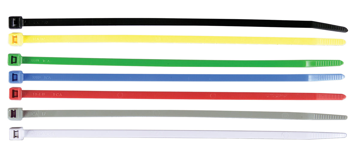 HELIX Assorted Cable Ties White 30/Pk 303-4689