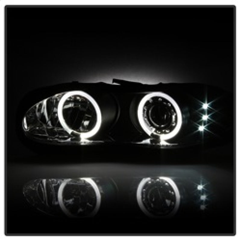 Spyder Chevy Camaro 98-02 Projector Headlights LED Halo LED Blk - Low H1 PRO-YD-CCAM98-HL-BK 5009234